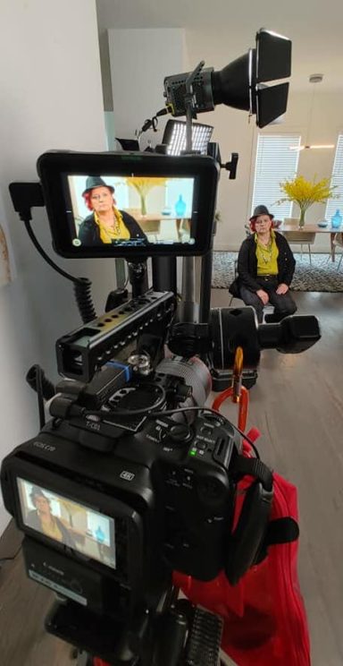 On location for international TV series