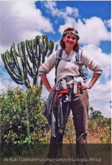 at Kuki Gallmann's Ol Ari Nyiro